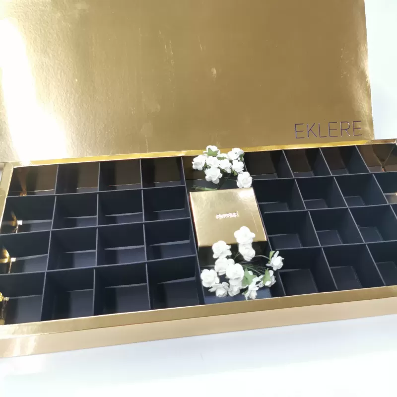 SCATOLA DEGUSTAZIONE CIOCCOLATO, CONFETTI, BON BON, PRALINE, ALTRO